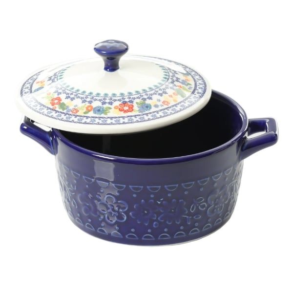 Set 4 nồi sứ mini The Pioneer Woman Floral 15.9cm