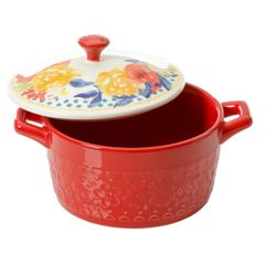  Set 4 nồi sứ mini The Pioneer Woman Floral 15.9cm 