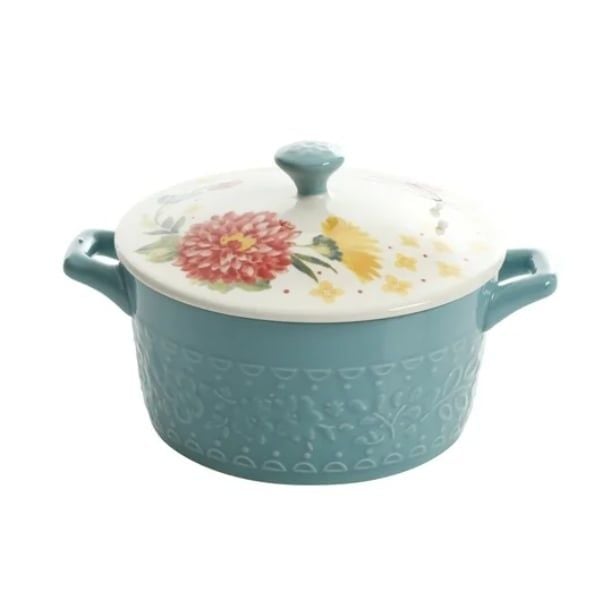 Set 4 nồi sứ mini The Pioneer Woman Floral Medley