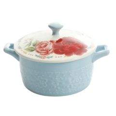  Set 4 nồi sứ mini The Pioneer Woman Floral Medley 