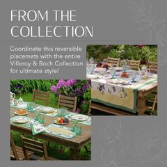  Set 4 tấm lót bàn ăn 2 mặt Villeroy and Boch French Garden 