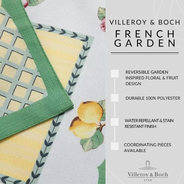 Set 4 tấm lót bàn ăn 2 mặt Villeroy and Boch French Garden