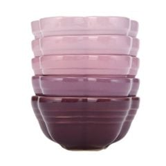  Set 5 bát chấm hình cánh hoa Le Creuset 