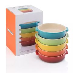  Set 5 đĩa cầu vồng Le Creuset Tapas 14 cm 