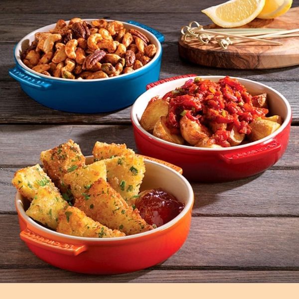 Set 5 đĩa cầu vồng Le Creuset Tapas 14 cm