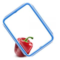  Set 5 Hộp đựng thực phẩm Emsa 508568 hình chữ nhật - Nội địa Đức 