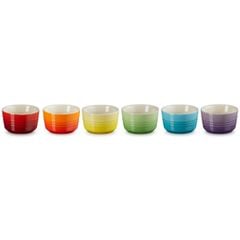  Set 6 bát Le Creuset cầu vồng mini 100ml 