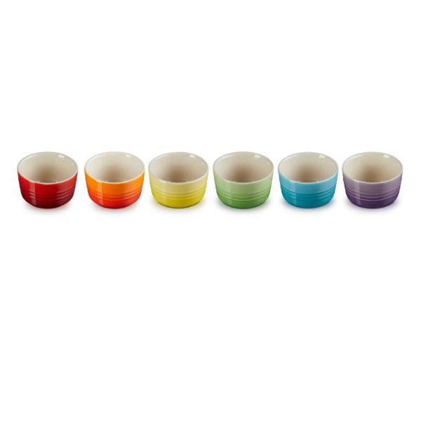 Set 6 bát Le Creuset cầu vồng mini 100ml