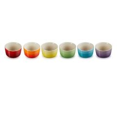  Set 6 bát Le Creuset cầu vồng mini 100ml 