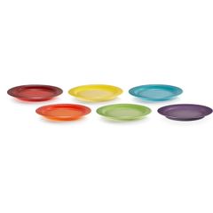  Set 6 đĩa Le Creuset cầu vồng 22cm 