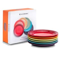  Set 6 đĩa Le Creuset cầu vồng 22cm 