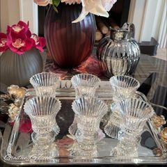  Set 6 ly pha lê Rogaska Windsor 9.6cm 