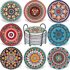  Set 8 lót ly gốm Aodini 10.4cm 
