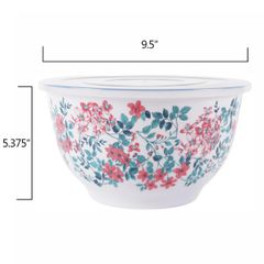  Set 10 món Âu trộn bột The Pioneer Woman Fancy Flourish - 5 thố nhựa 