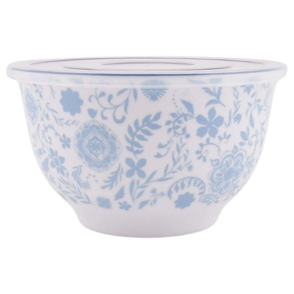 Set 10 món Âu trộn bột The Pioneer Woman Brilliant Blooms - 5 thố nhựa