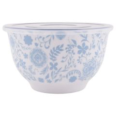  Set 10 món Âu trộn bột The Pioneer Woman Brilliant Blooms - 5 thố nhựa có nắp 