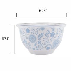  Set 10 món Âu trộn bột The Pioneer Woman Brilliant Blooms - 5 thố nhựa có nắp 