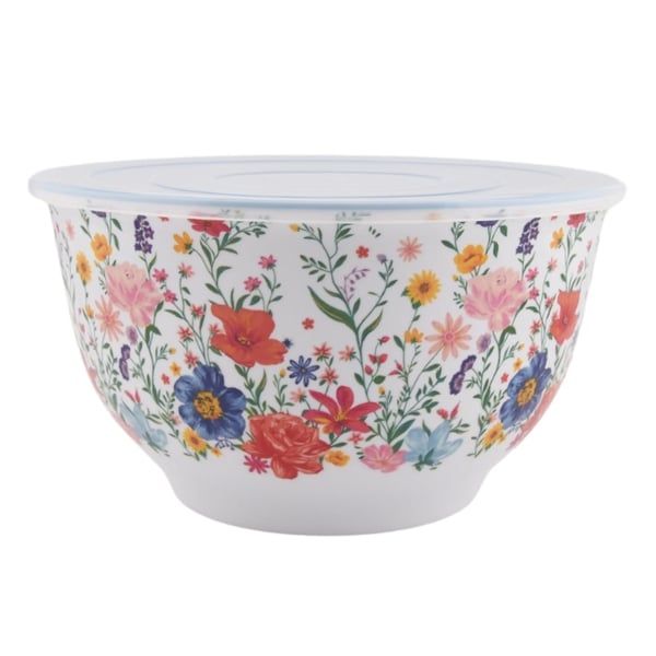 Set 10 món Âu trộn bột The Pioneer Woman Brilliant Blooms - 5 thố nhựa