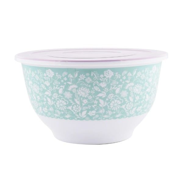 Set 10 món Âu trộn bột The Pioneer Woman Petal Party - 5 thố nhựa