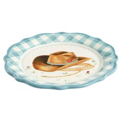  Set đĩa sứ hình thú The Pioneer Woman Novelty 17,8cm 7 món 