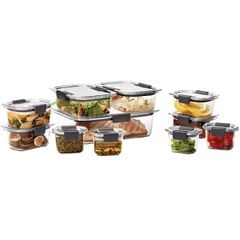 Sét hộp đựng thực phẩm Tritan Rubbermaid Brilliance 16 món - Made in USA 