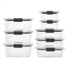  Sét hộp đựng thực phẩm Tritan Rubbermaid Brilliance 16 món - Made in USA 