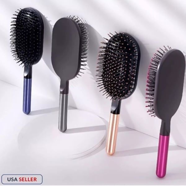 Set lược gỡ rối và lược bàn chải mái chèo Dyson - 4 màu