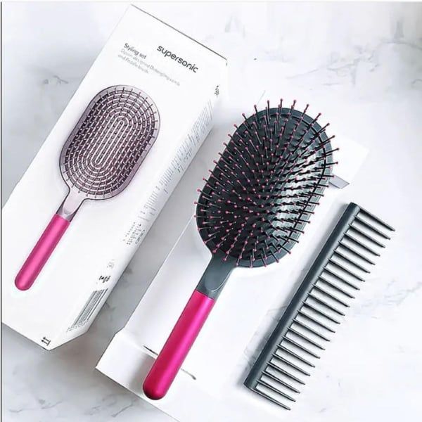 Set lược gỡ rối và lược bàn chải mái chèo Dyson - 4 màu