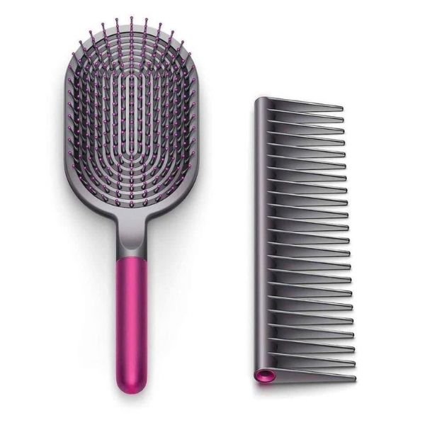 Set lược gỡ rối và lược bàn chải mái chèo Dyson - 4 màu