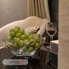  Đĩa pha lê Bohemia Globus 25cm (tách set) 