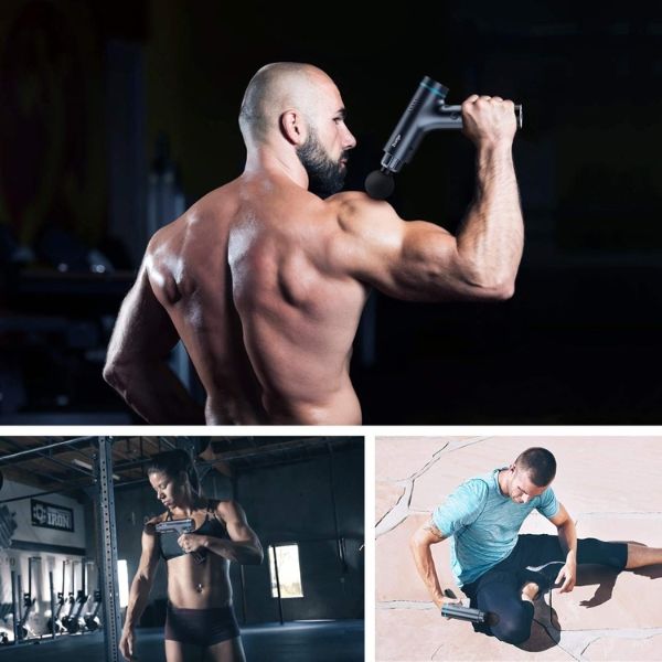 Súng massage cầm tay Anflag 5 đầu