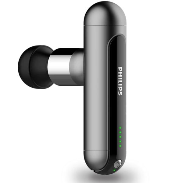 Súng massage gun Philips PPM7303 với 6 đầu massage, 5 mức nhiệt