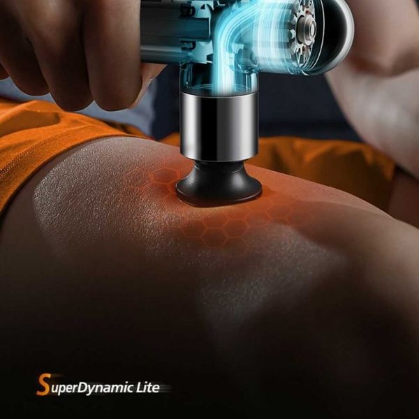 Súng massage gun Philips PPM7303 với 6 đầu massage, 5 mức nhiệt