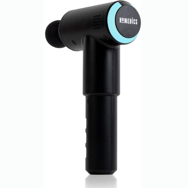 Súng massage HoMedics PGM-200 pin sạc với 3 cường độ và 3 đầu massage