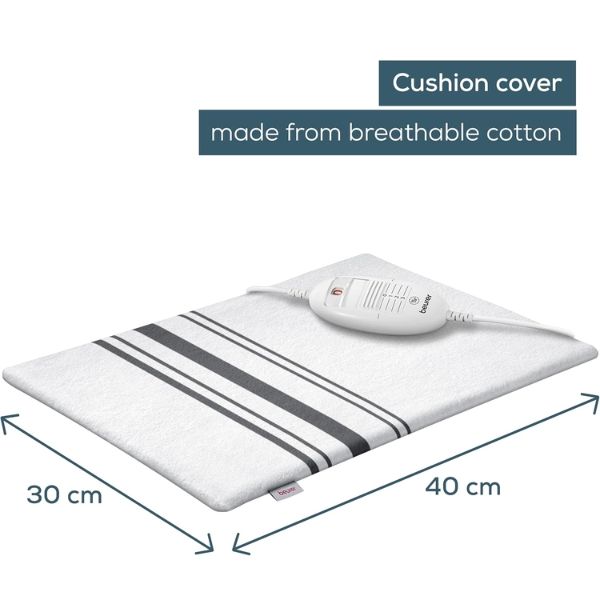 Tấm sưởi điện Beurer HK25 40x30cm có vỏ bọc