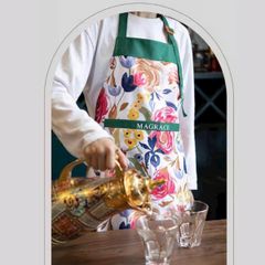  Tạp dề hoa Magrace chống dầu, chống thấm nước 