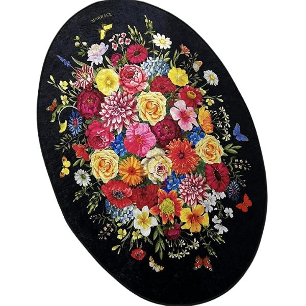 Thảm trải sàn hoa Magrace Paris 90 x 60cm