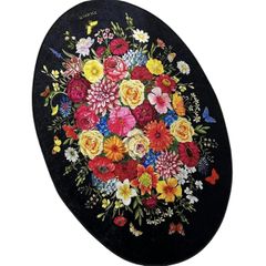  Thảm trải sàn hoa Magrace Paris 90 x 60cm 