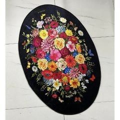  Thảm trải sàn hoa Magrace Paris 90 x 60cm 