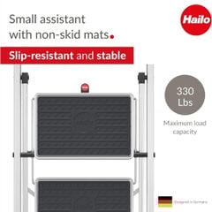  Thang nhôm 3 tầng Hailo K60 tải 150kg 