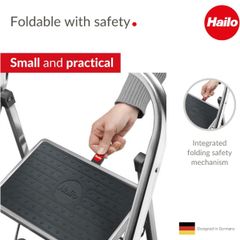  Thang nhôm 3 tầng Hailo K60 tải 150kg 