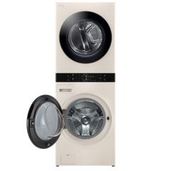  Tháp giặt sấy LG WashTower WT1410NHE Giặt 14kg sấy 10kg 