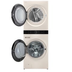  Tháp giặt sấy LG WashTower WT1410NHE Giặt 14kg sấy 10kg 