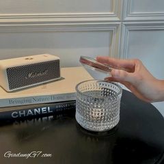  Thố pha lê Rogaska Diamond 10cm có nắp 