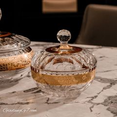  Thố pha lê Ales Zverina Romantic 13cm 