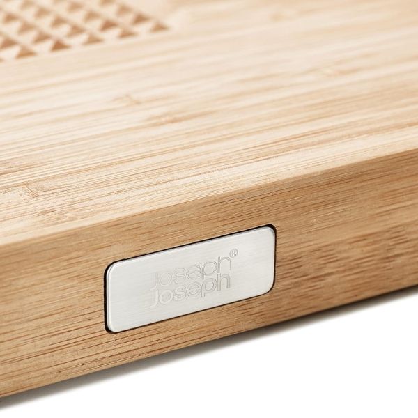 Thớt tre chữ nhật Joseph Joseph 60142 Cut & Carve Bamboo