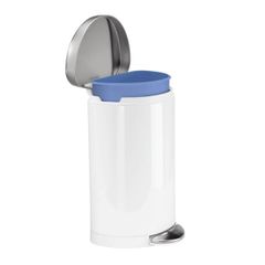  Thùng rác bán nguyệt Simplehuman 10L màu trắng 