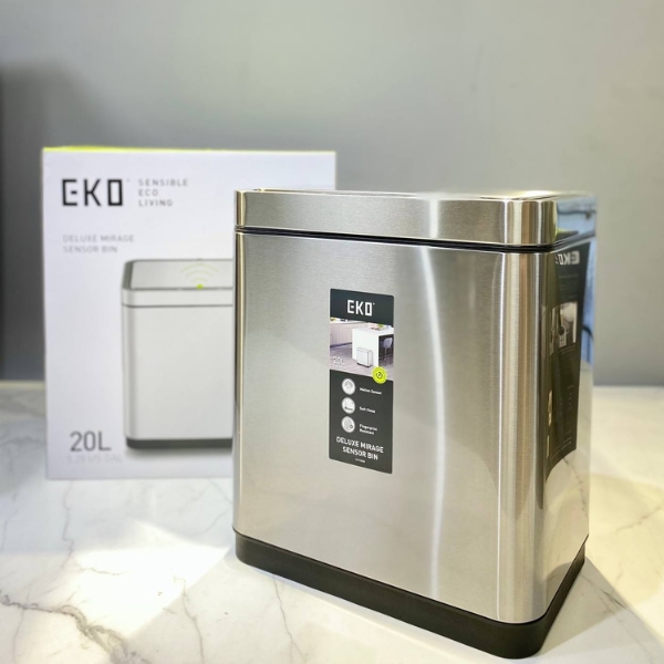 THÙNG RÁC EKO EK9280RMT 20L - CẢM BIỂN TỰ ĐỘNG - CHỐNG BÁM VÂN TAY