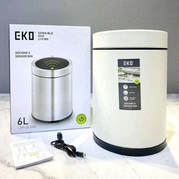 TTHÙNG RÁC EKO EK9286RP 6L CẢM BIẾN THÔNG MINH