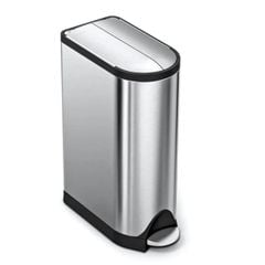  Thùng rác cánh bướm Simplehuman 18L đạp chân 